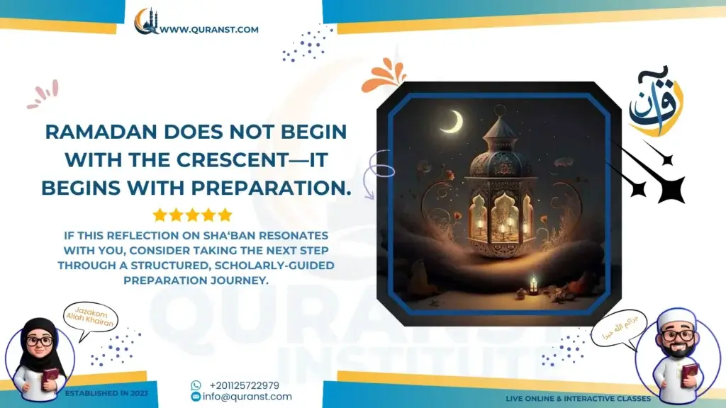Ramadan does not begin with the crescent—it begins with preparation.