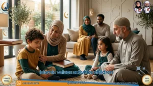 Islamic values activities children