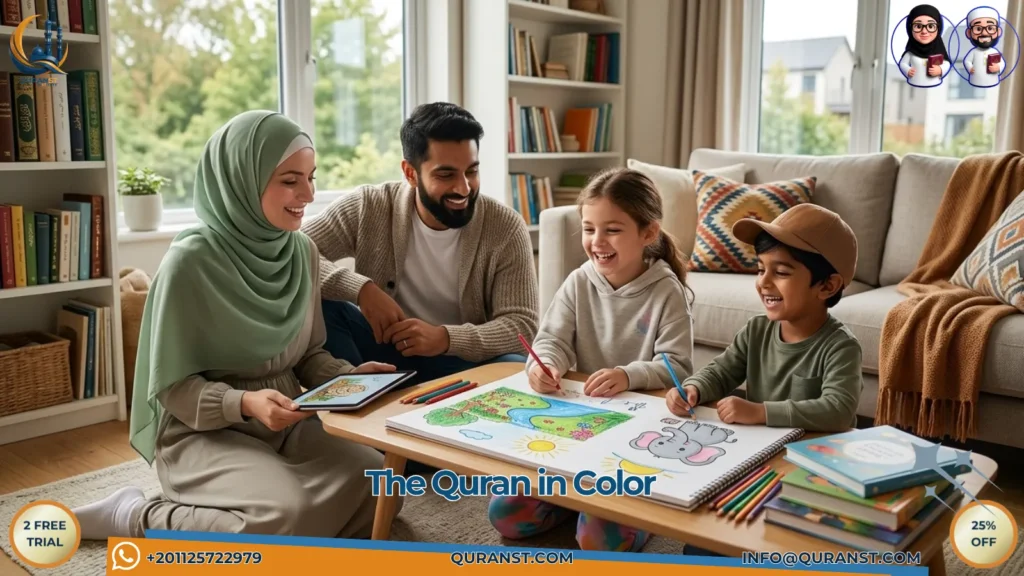 how to teach tafsir to kids through art